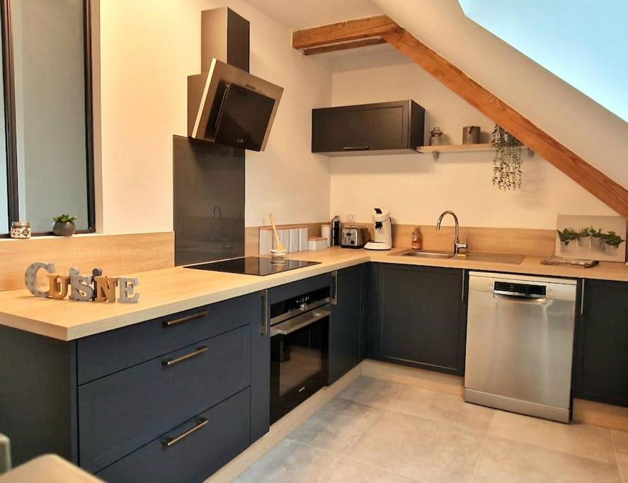 Appartement Charmant Et Spacieux 欧塞尔 外观 照片